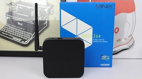 Minix Neo Z64 | Win 8.1 | recensione in italiano by GizChina.it