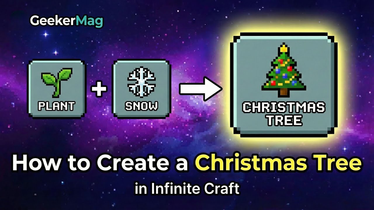 Fastest Way to Create Christmas Tree in Infinite Craft - YouTube