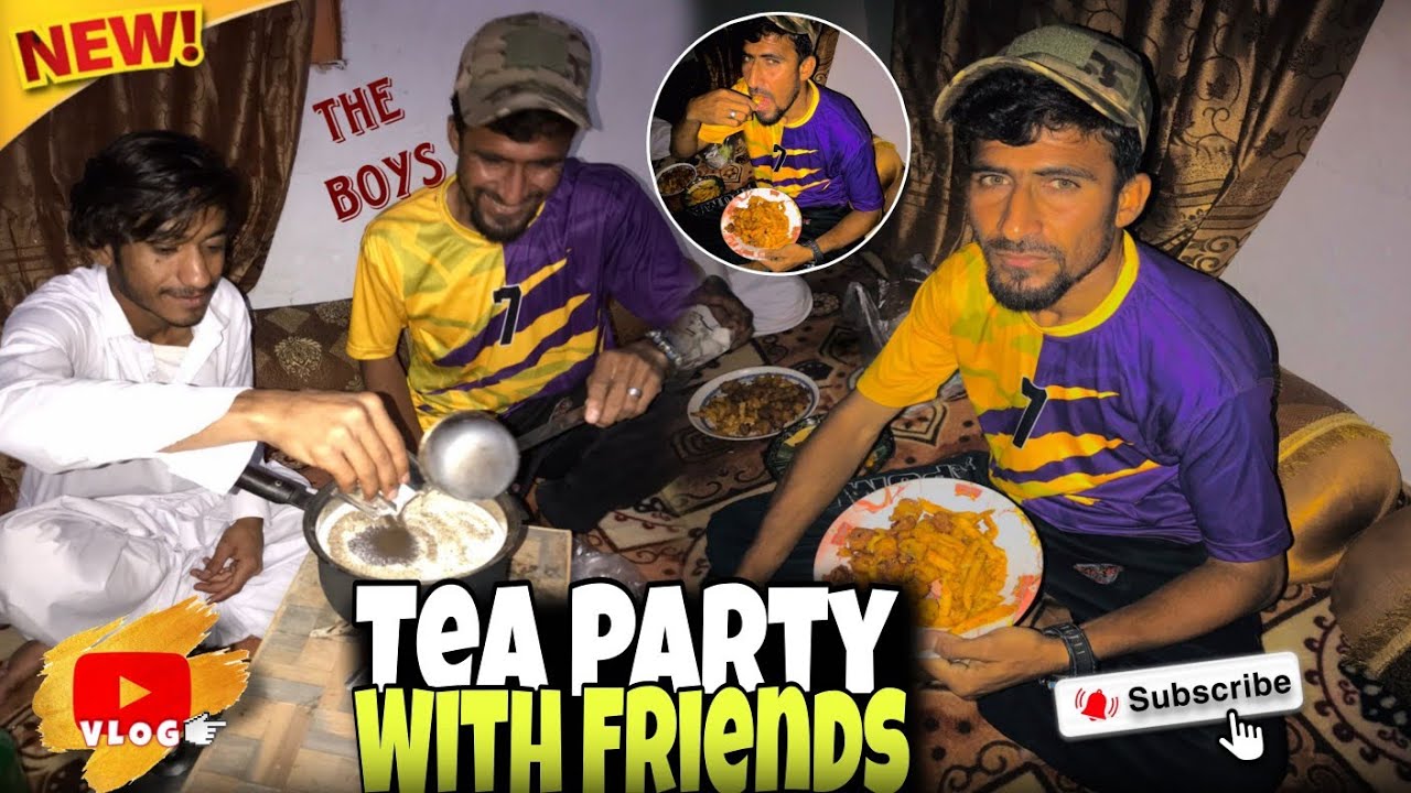 Tea Party With Friends ☕ | Full Masti Vlog 🥰🎉 