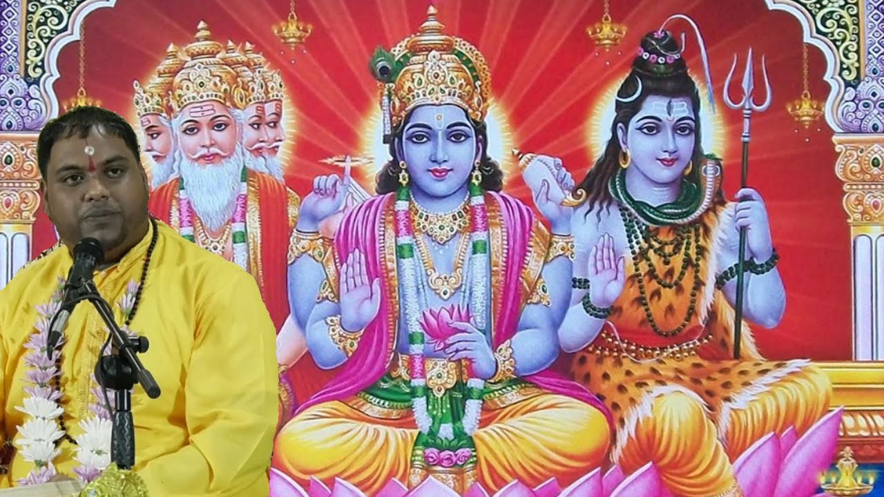 Pundit Shivan Harrypersad - How Bhagwan Shankar Rectified Brahma Ji & Lord Vishnu Disputes