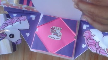 UNICORN EXPLOSION BOX😍