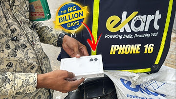 Flipkart iPhone 16 Open Box Delivery: Flipkart Big Billion Days Sale iPhone 16 Delivery!