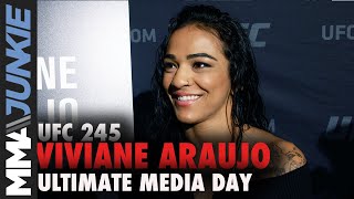 Ufc 245 Viviane Araujo Media Day Interview