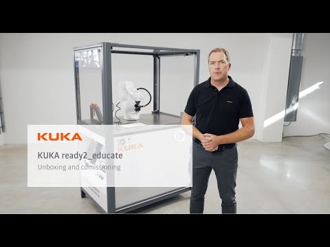 KUKA ready2_educate: mobile Trainingszelle perfekt geeignet für den Einstieg in die Welt der Robotik