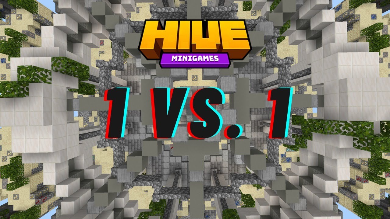 Hive Minigames, but I 1 vs. 1 Fans! (Hive Bedrock) - YouTube