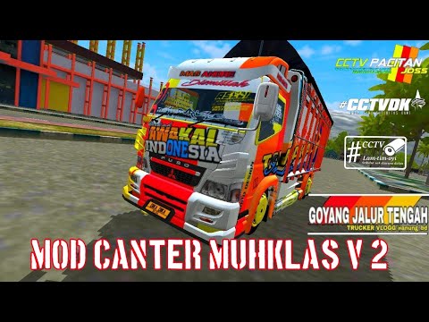 SHARE MOD BUSSID TRUK  CANTER  MUHKLAS TAWAKAL  2 YouTube