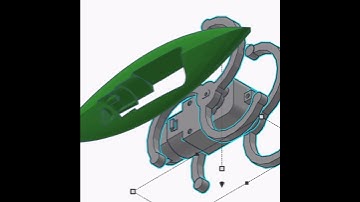 Wheg (wheel leg) robot design #shorts