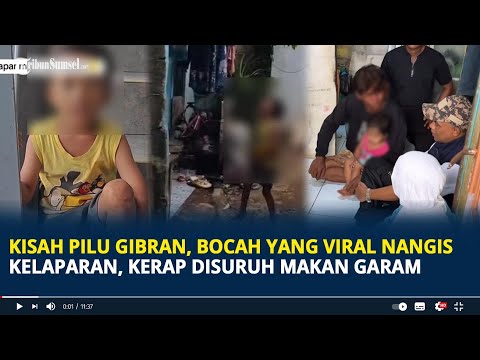 Kisah Pilu Gibran, Bocah yang Viral Nangis Kelaparan di Bogor Disuruh Makan Garam, Kerap Disiksa Ibu