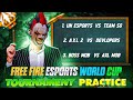 CS LIMITED !! WORLD CUPTOURNAMENT S2 4v4 PRACTICE MATCHES #freefire #live #freefirelive #invilive