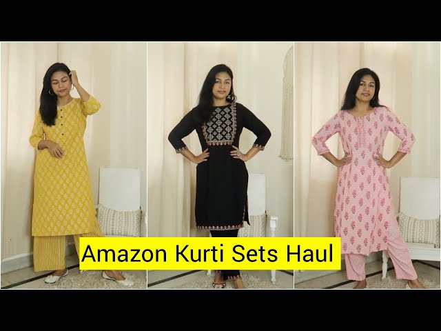 Buy विधा Women Pure Cotton Kurti (Small) Pink at Amazon.in