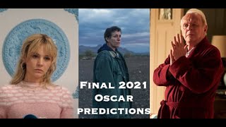 Final 2021 Oscar Winner Predictions