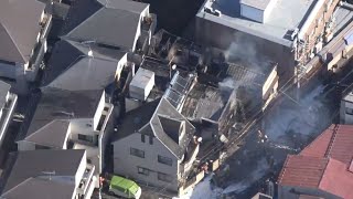 住宅から出火、3人死亡 東京・八王子