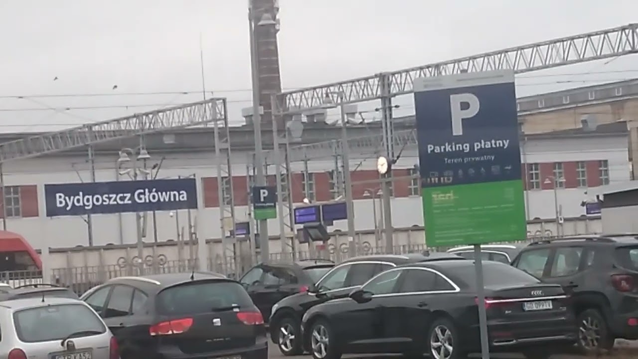 Ludmiła Ecco Rail na farcie przez Bydgoszcz Główną