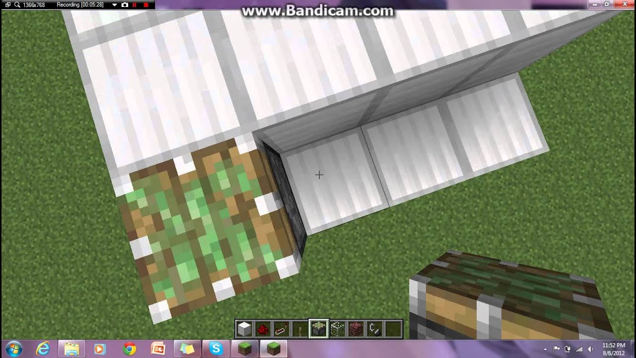 Minecraft Chicken Cooker Tutorial Part 1 YouTube