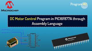 #3 DC Motor Control Program for PIC Microcontroller | H-Bridge | Assembly Language | PIC16F877A