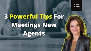 Mortgage Coach: 3 Powerful Tips For Meeting New Real Estate Agents | Loan Officer Training