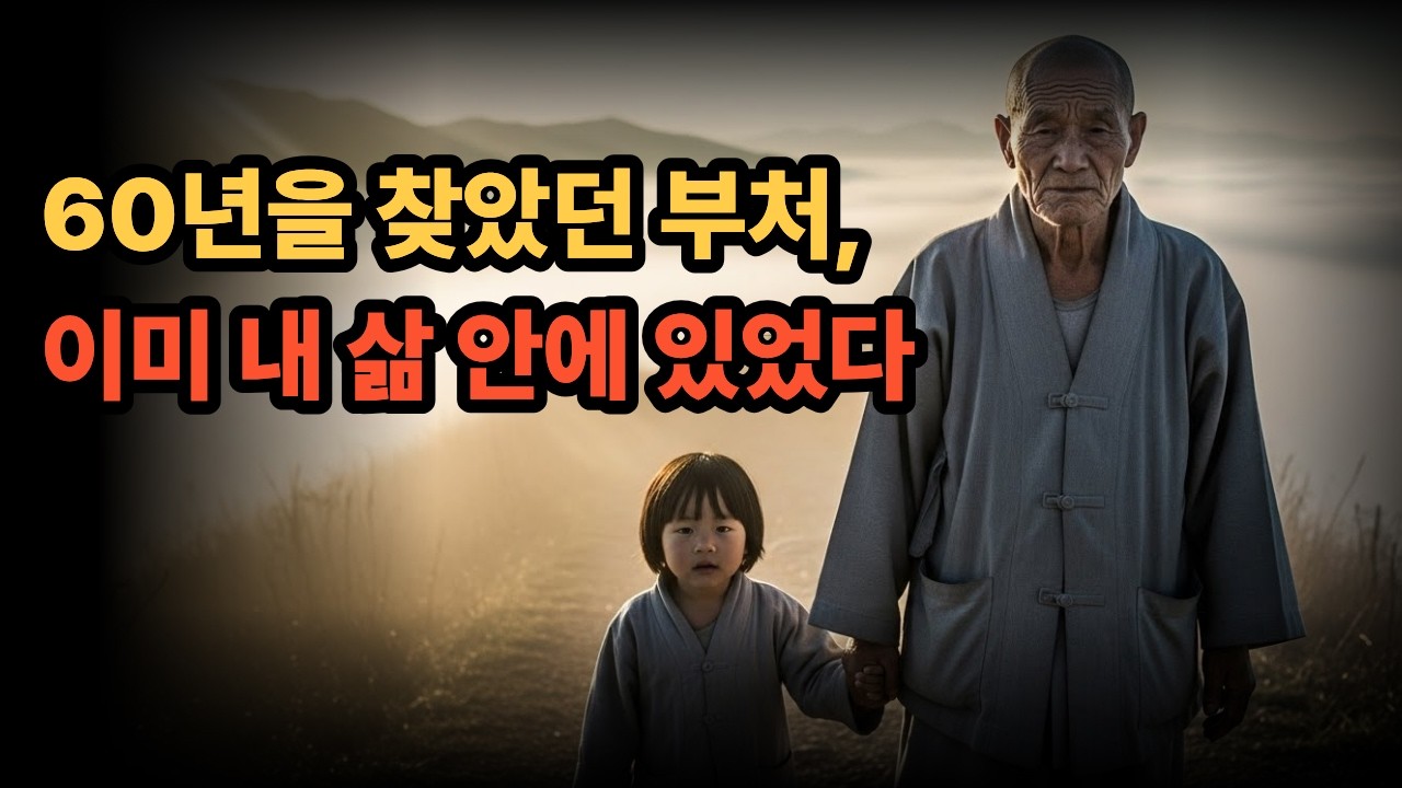 60년을 찾았던 부처, 이미 내 삶 안에 있었다 | [붓다의 가르침]