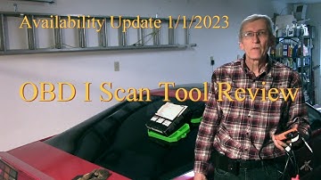 OBD-I Scan Tool Review with update
