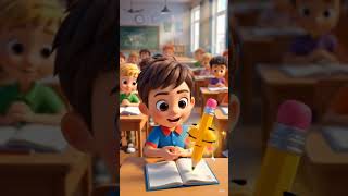 My Magic Pencil ✏️.   #shortsfeed #cartoon #animation #education