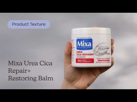 Mixa Urea Cica Repair+ Restoring Balm Texture | Care to Beauty