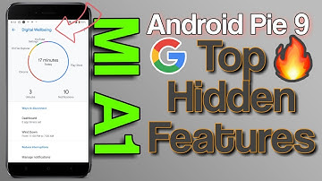 Mi A1, Top Hidden Features, After AI OTA Update for Android Pie 9 !! (Hindi)