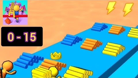 Ladder Race New Update Gameplay ( Android,iOS ) Walkthrough 1 | Level 0-15