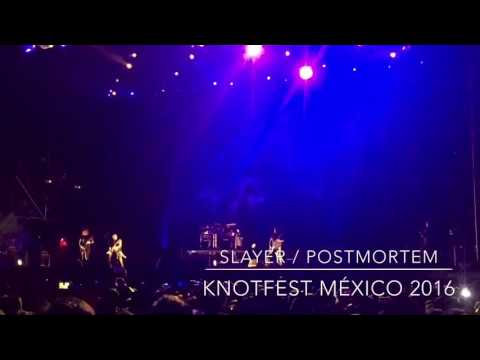 Slayer, Postmortem; live at Knotfest Mexico 2016