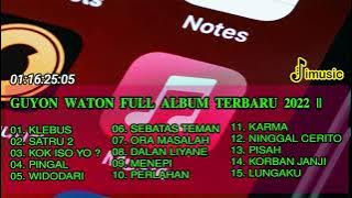 KLEBUS - GUYON WATON KLEBUS FULL ALBUM ! TANPA IKLAN ⏺