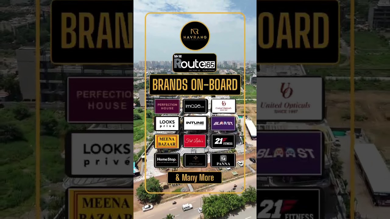 M3M Route 65 - Sector 65, Gurugram Premium High-Street Retail Investment Opportunity