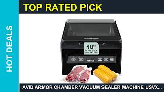 Avid Armor Chamber Vacuum Sealer Machine USVX Review Is it Worth it