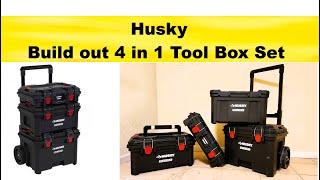 Husky Build Out Modular System Tool Box