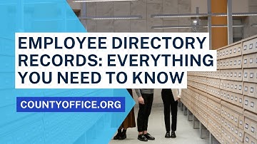 Personeelsregistergegevens: alles wat u moet weten - CountyOffice.org