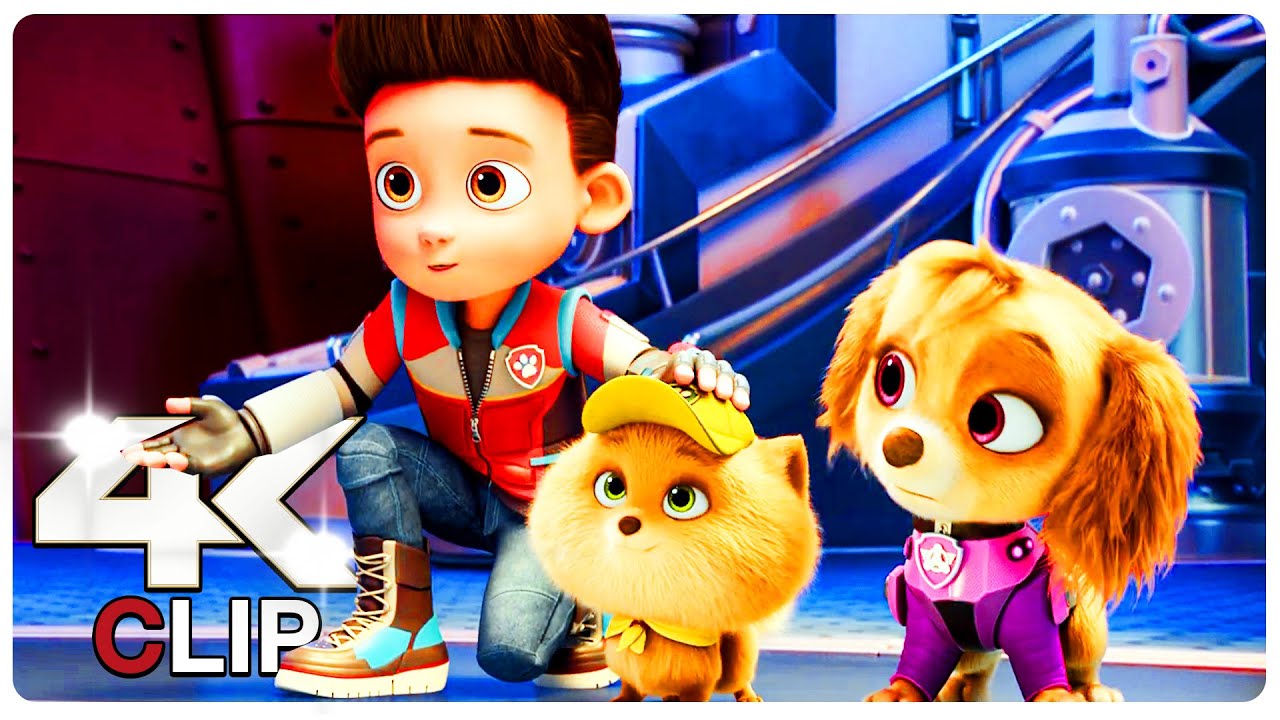 Junior Patrollers Meets Mighty Pups Scene | PAW PATROL 2 THE MIGHTY MOVIE (NEW 2023) Movie CLIP 4K