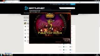 How to quickly and easily get on the WoW PTR