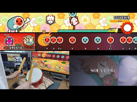 【Switch】 SOUVENIR / BUMP OF CHICKEN tatacon play 【Taiko no Tatsujin: Rhythm Festival】