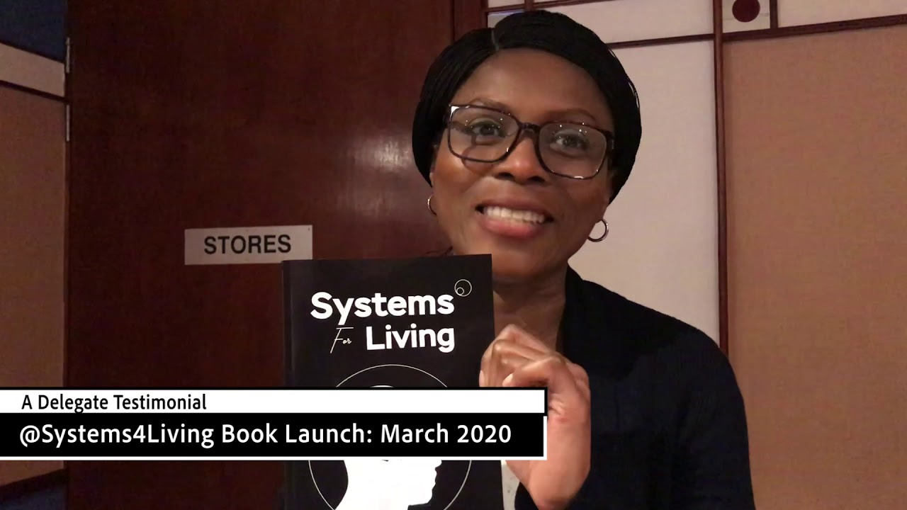 Systems For Living Book Launch: Delegate Testimonial