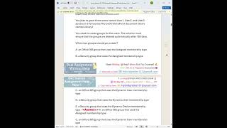 Azure Admin AZ 104 Renewal Assessment Exam Review Questions and Answers #proctored_exams