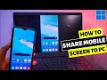 How to SCREENCAST from ANDRIOD to PC