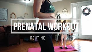 EASY & SAFE FULL BODY PRENATAL WORKOUT ROUTINE| 2ND TRIMESTER