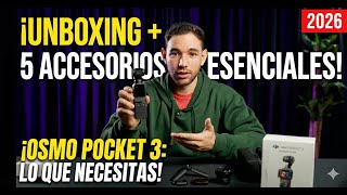 Unboxing Osmo Pocket 3 + Accesorios Indispensables para el 2026