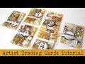 Handmade ATCs- How To Make ATCs? (Artist Trading Cards)- What are ATCs
