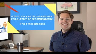How to ask a Physician Assistant for a Letter of Recommendation (Applying to PA school in 2020)