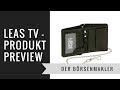 Leas tv der brsenmakler  biker slim wallet mit kleingeldfach und kette leder