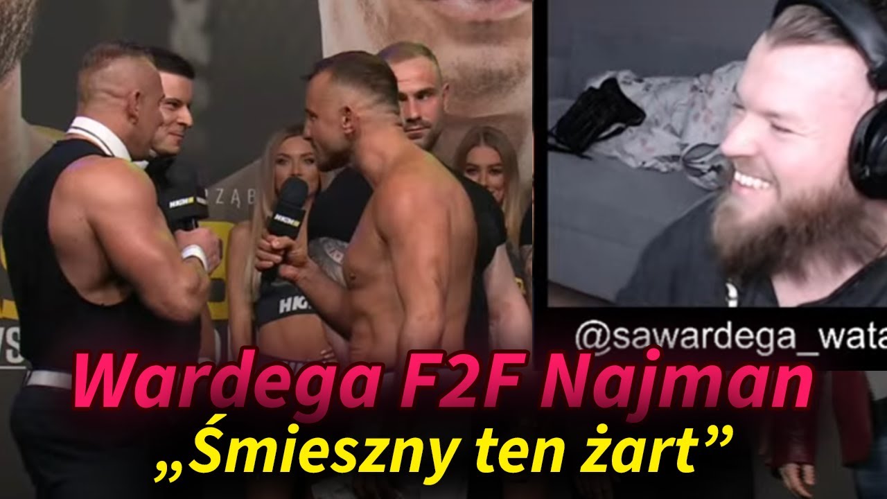 WARDEGA ogląda FACE2FACE NAJMAN VS JÓŹWIAK I Flunews.pl