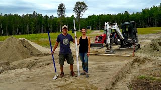 NEVER Done Anything Like THIS Before!!! Starting the SEPTIC Leach Field for Our Tiny House BUILD