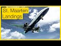 Extremely Low Landings At St. Maarten. Daily Dose of Aviation DDOA