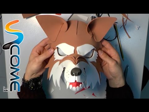 Video: Come Fare Una Maschera Da Lupo