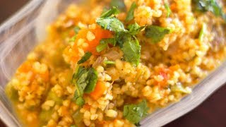VEGETABLE DALIA || DALIA KHICHDI || BROKEN WHEAT || DALIYA RECIPES