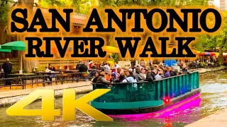 Visit San Antonio River Walk 4K