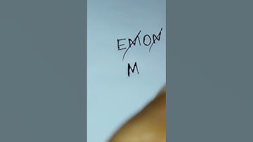 Emon name signature 🇧🇩#shortvideo #shorts #short